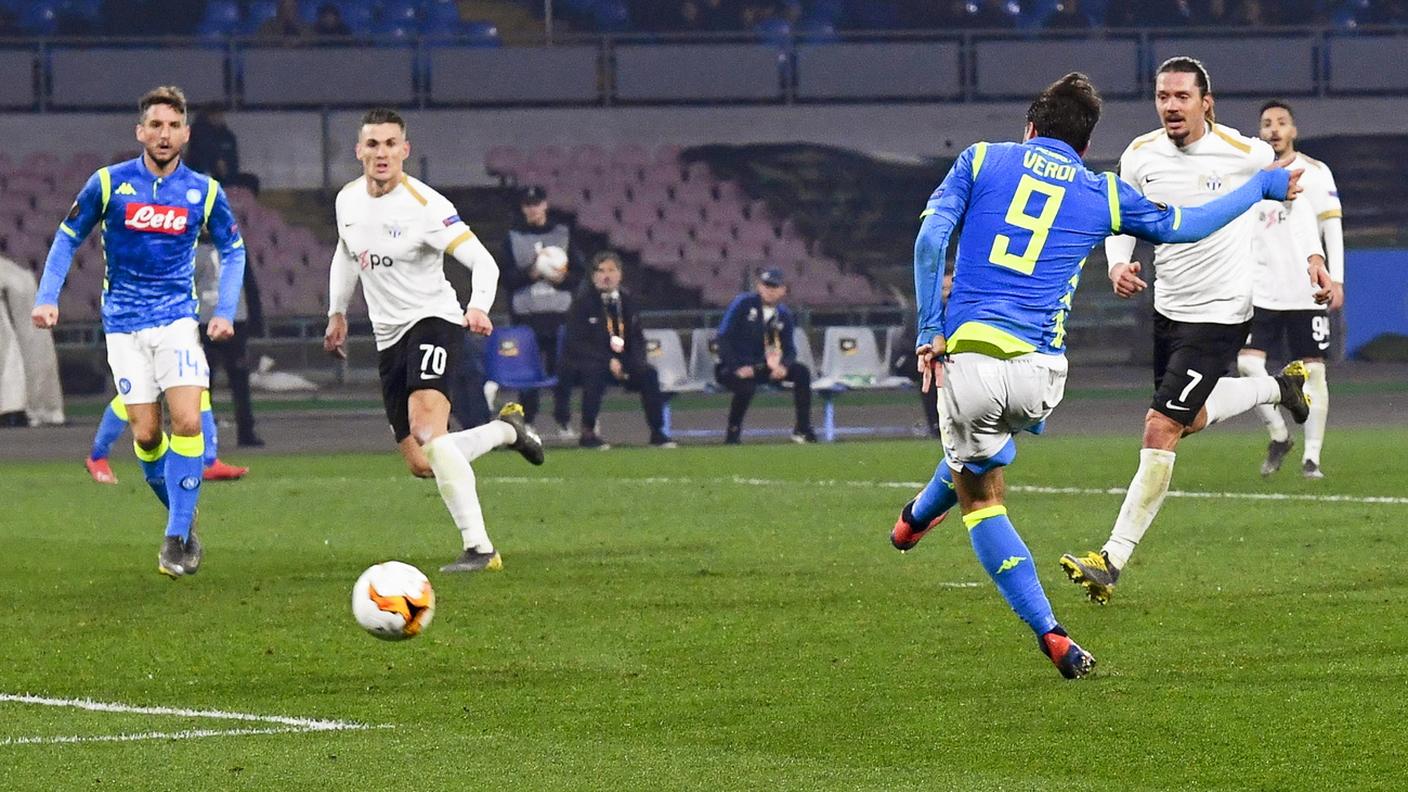 Verdi realizza il primo gol