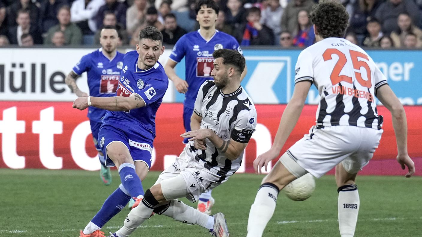 La girata di Knezevic ha negato la vittoria ai renani