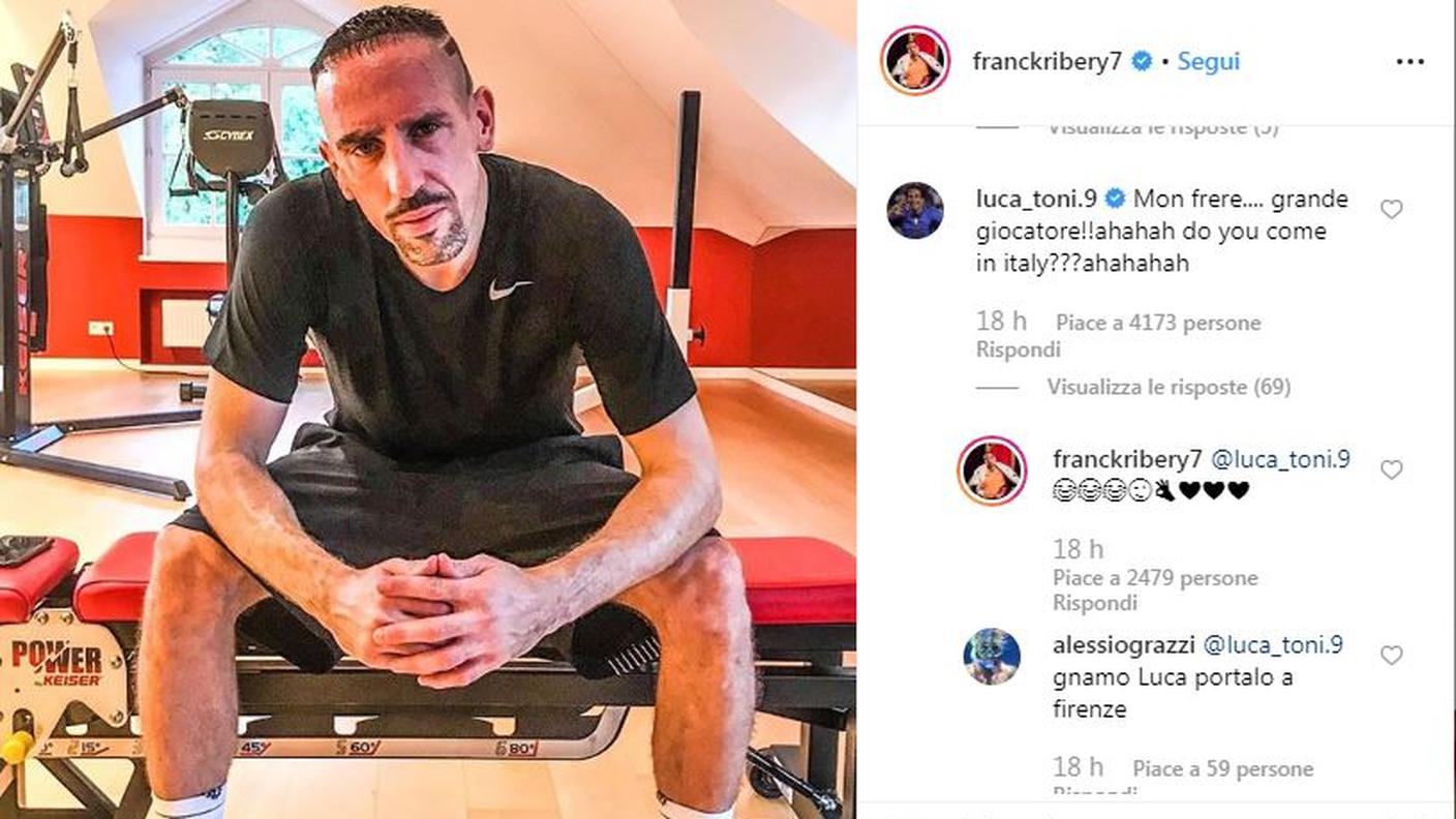Lo scambio sui social media tra i due ex compagni al Bayern