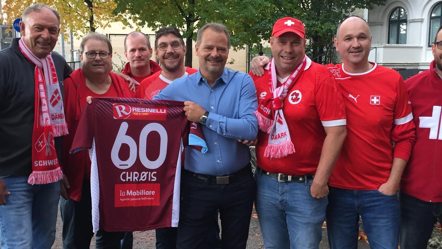 La dedica per i 60 anni di Chrois