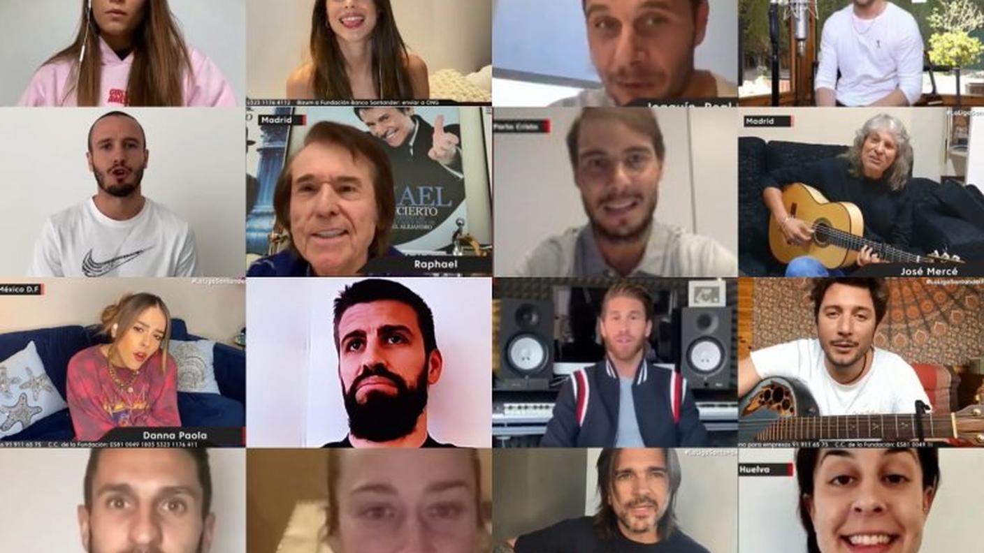 Anche Nadal, Pique e Sergio Ramos tra i protagonisti