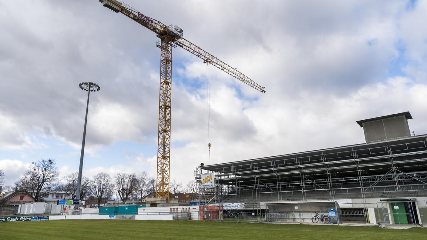 Il nuovo stadio dei biancoverdi è ormai pronto
