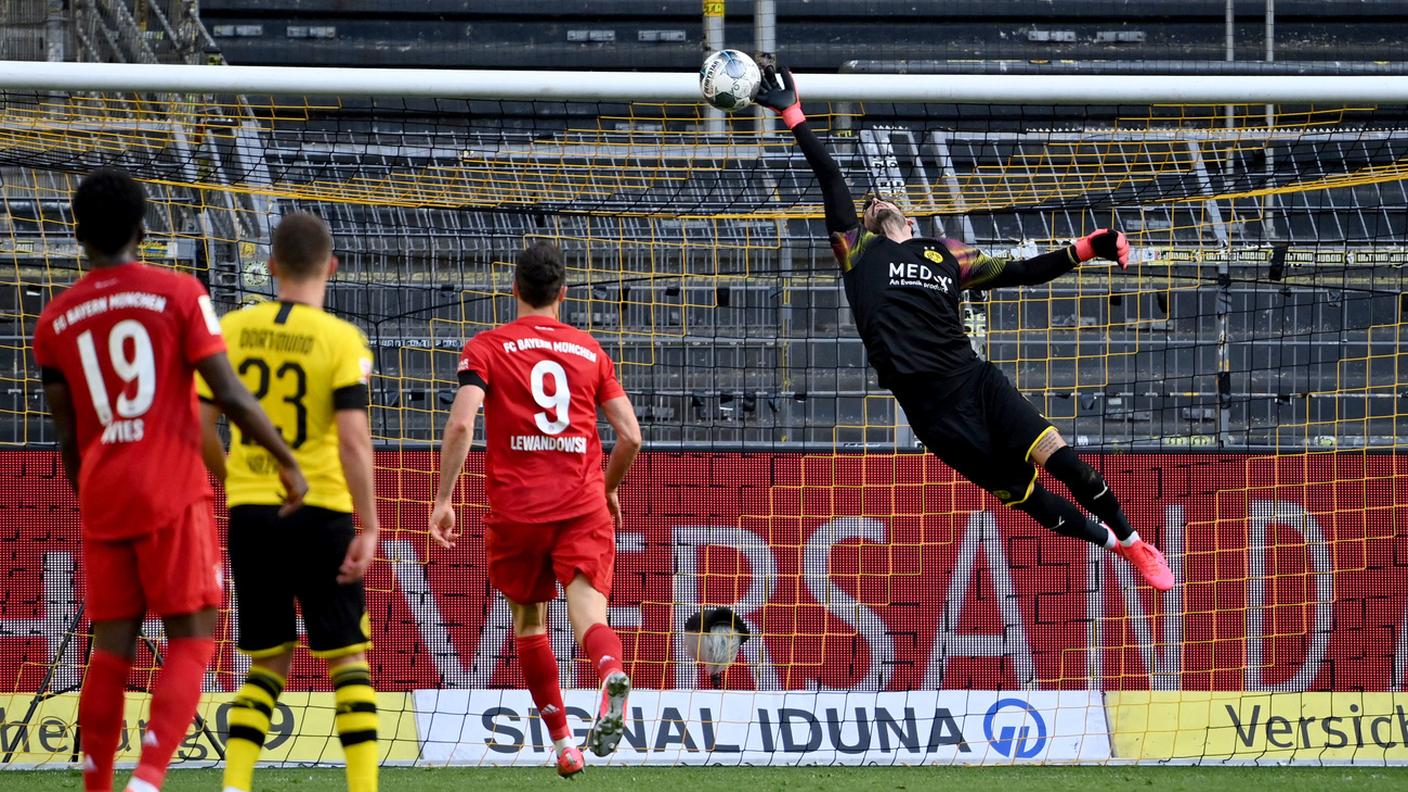 Il portiere elvetico superato