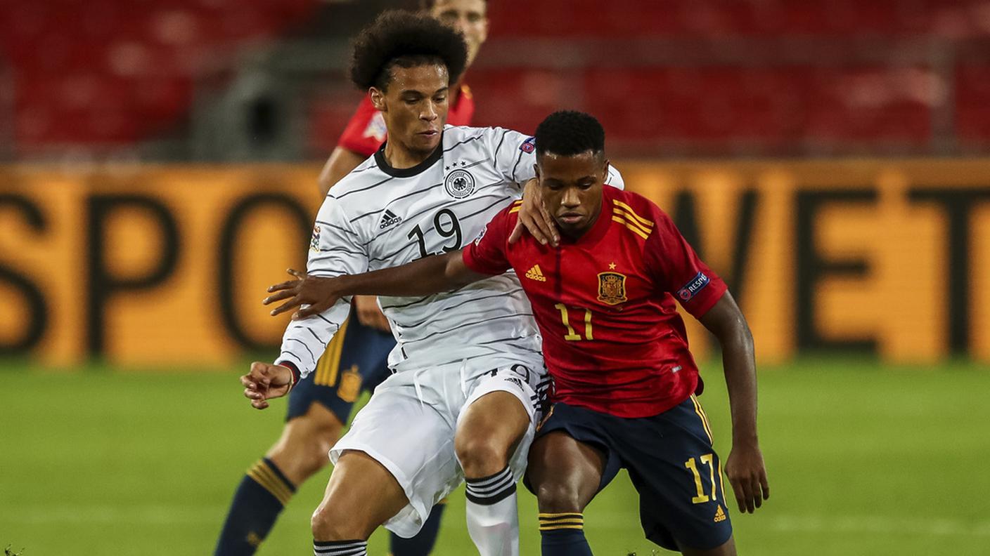 Debutto contro la Germania