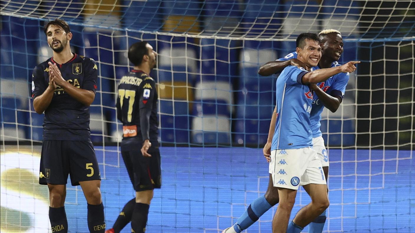 La sfida con il Napoli