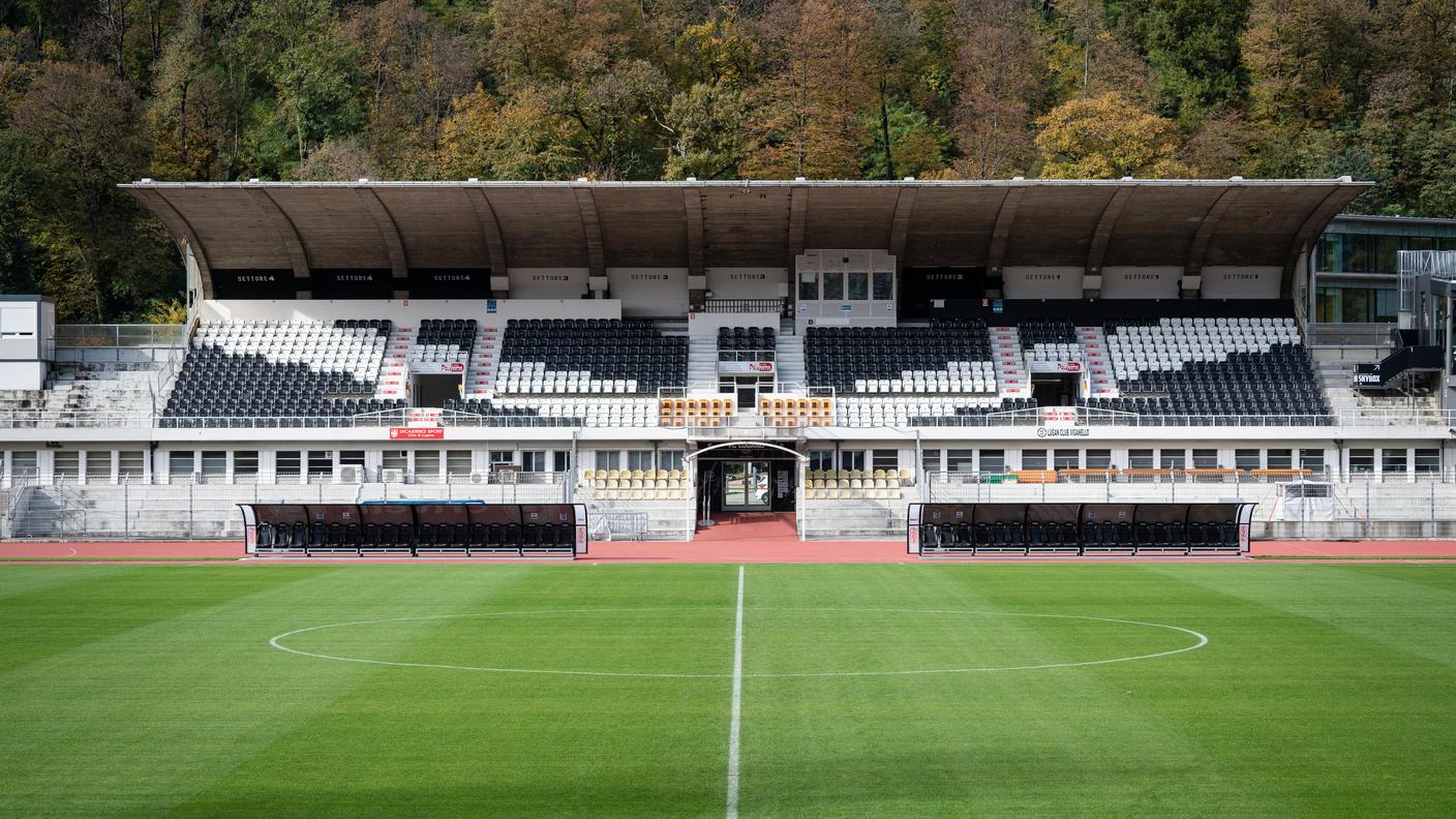 Lo stadio di Cornaredo