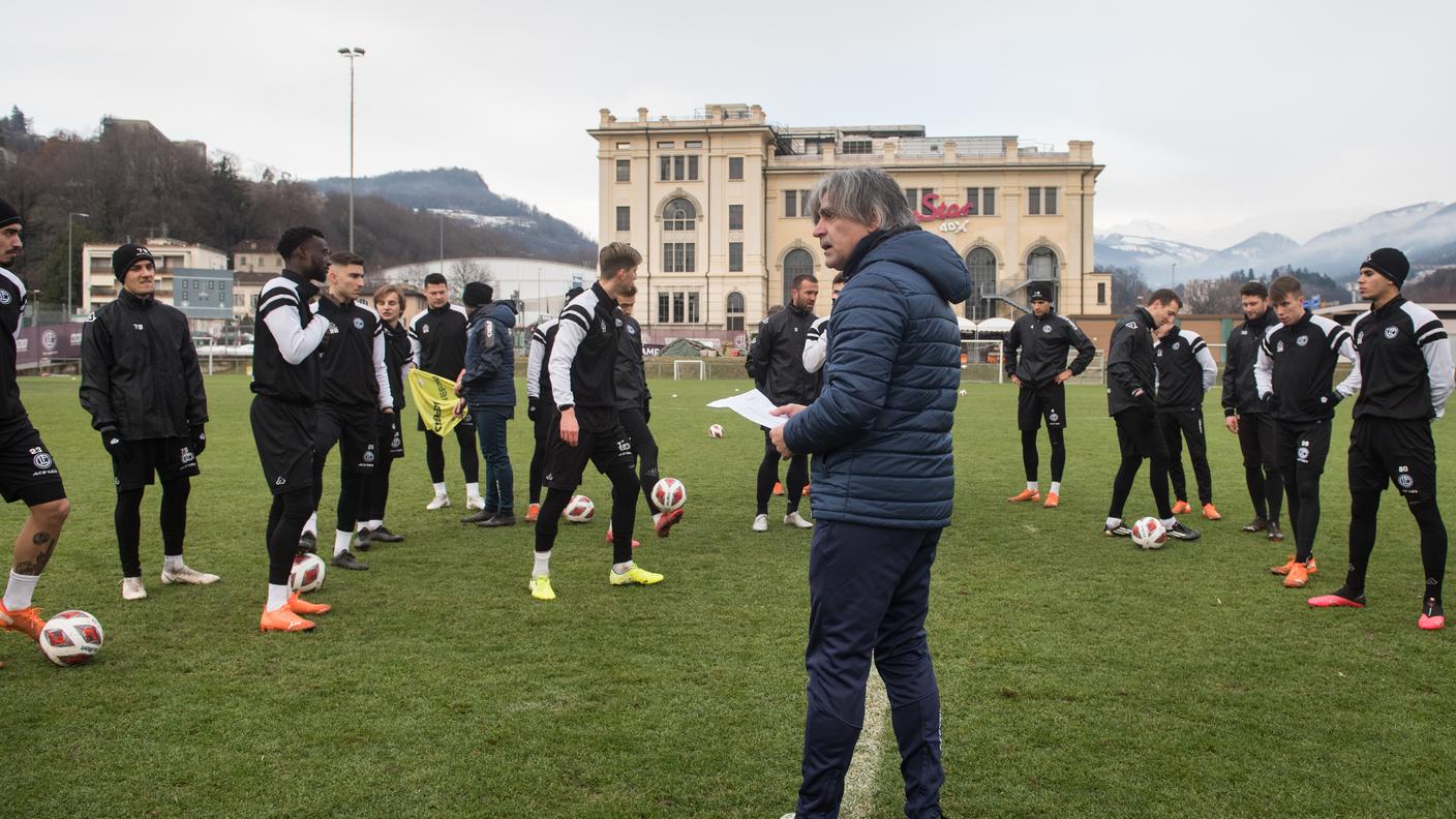 Primo allenamento Lugano