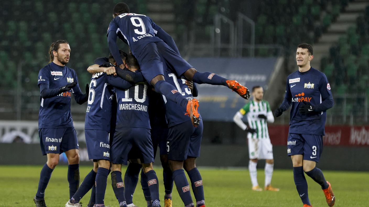 Grande reazione dopo la sconfitta contro il Vaduz