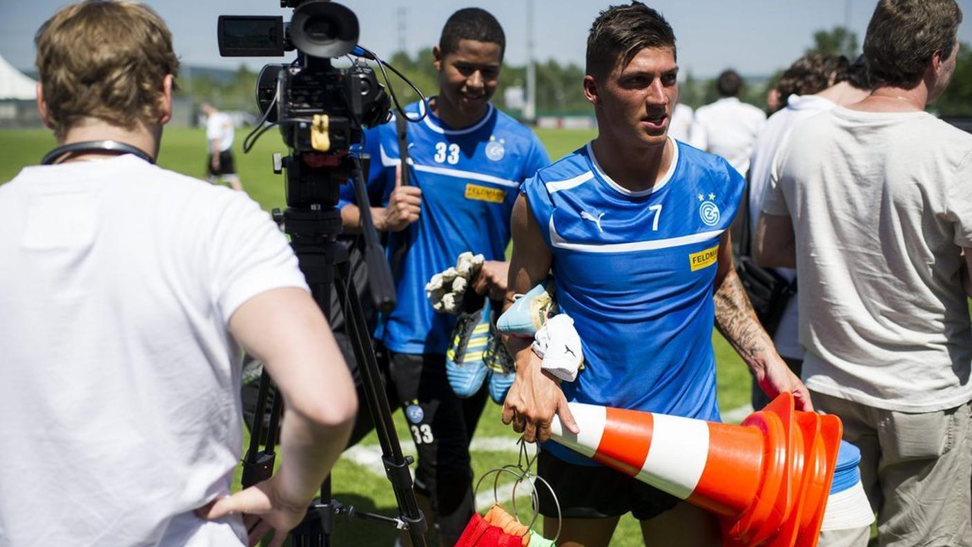 Zuber in allenamento con le Cavallette