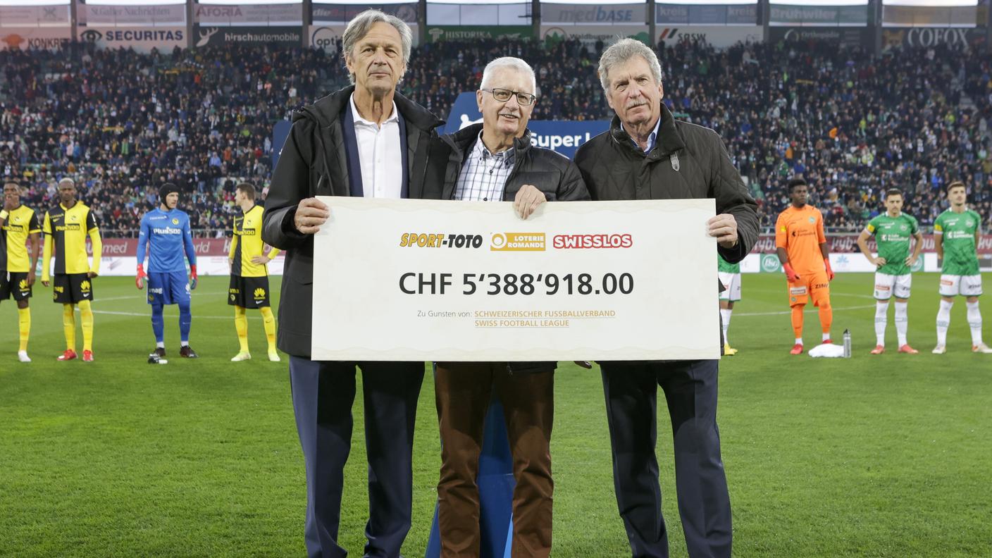 I tre presidenti Blanc, Koch e Schifferle
