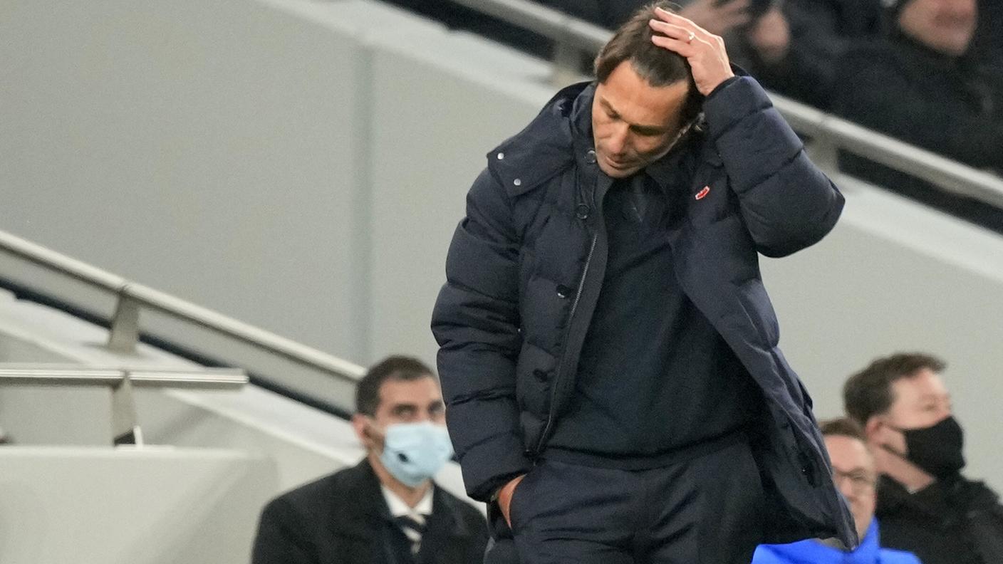 Per la disperazione dell'allenatore Conte