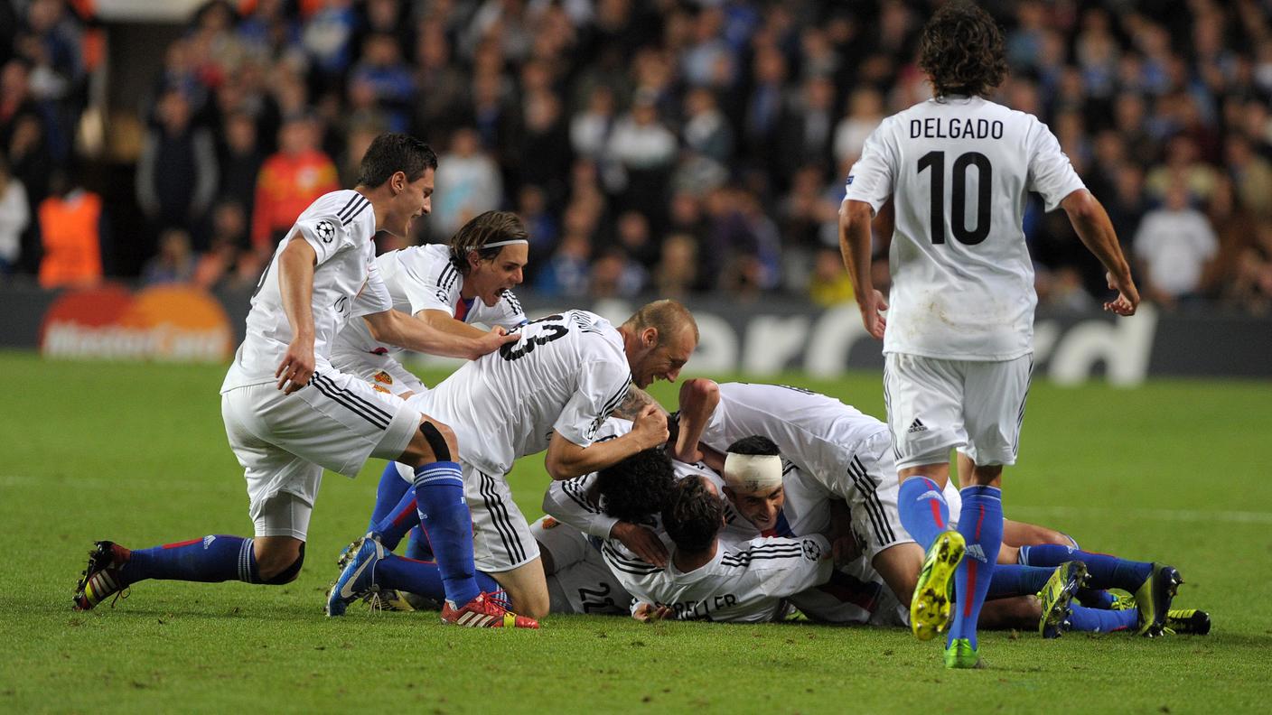 Gioia incontenibile per il gol-vittoria