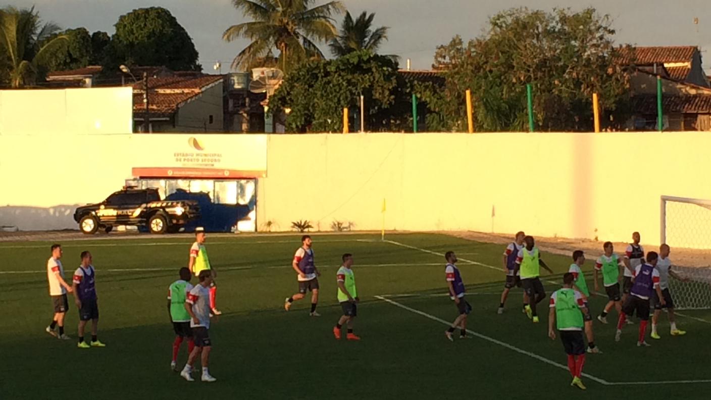 Allenamento a Porto Seguro