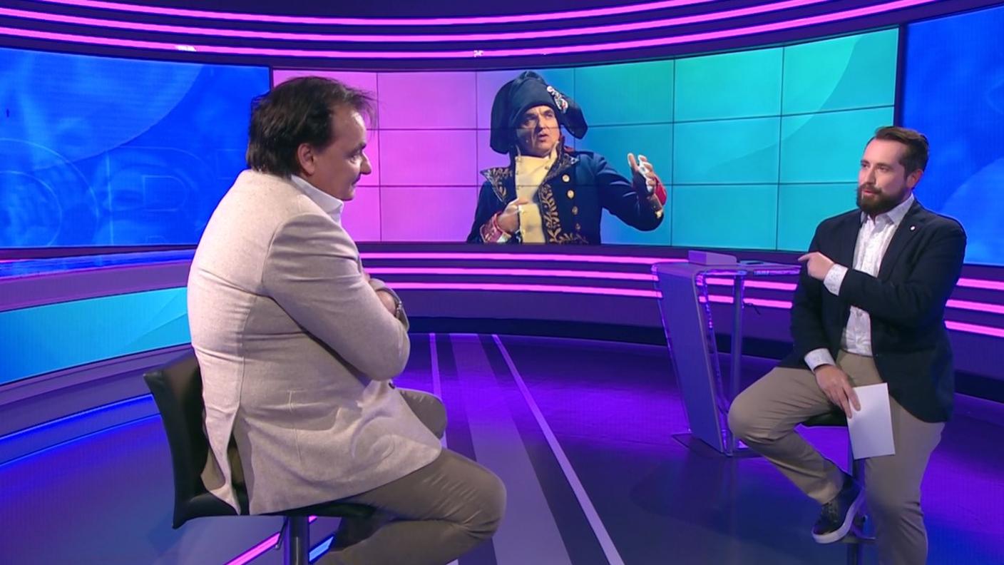 In studio alla Domenica Sportiva