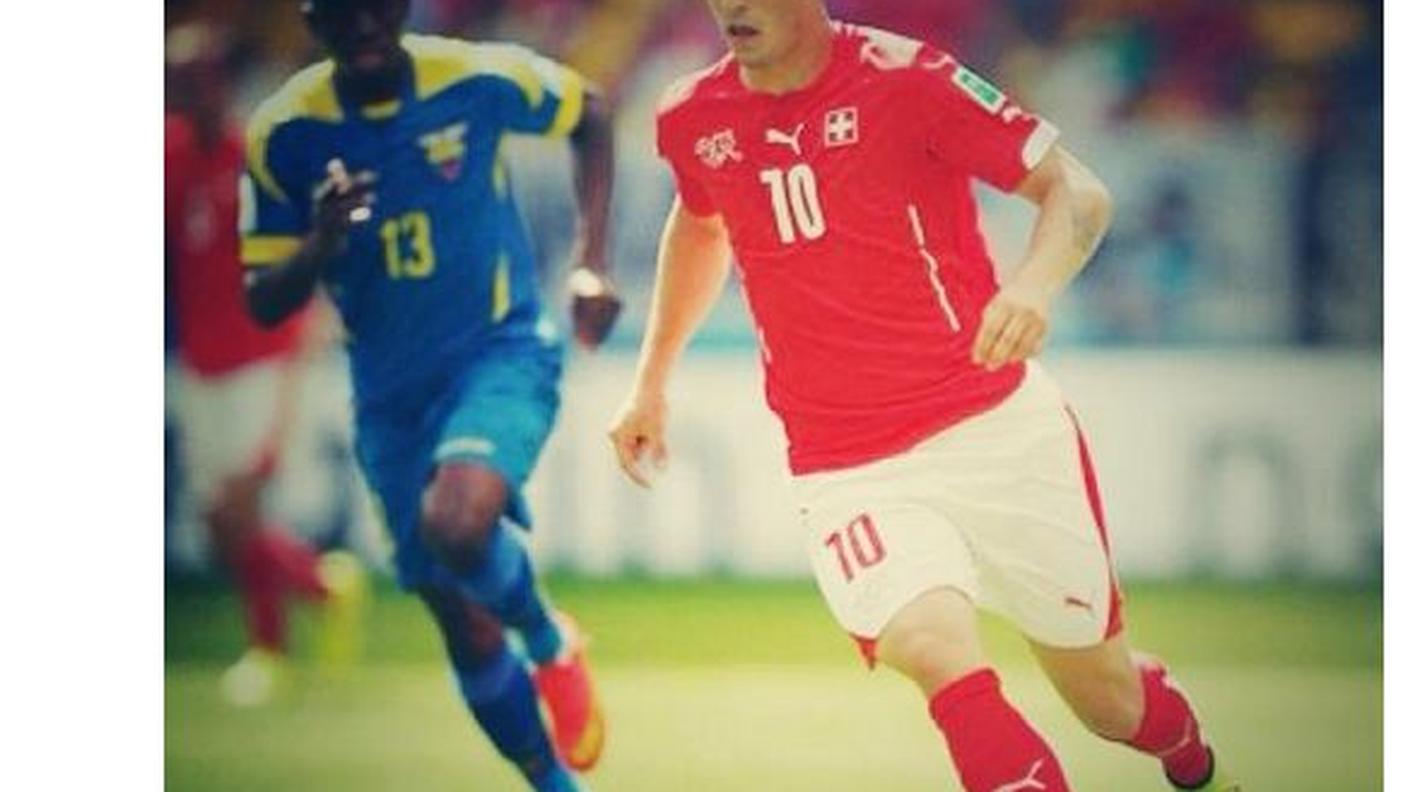 I ringraziamenti di Xhaka