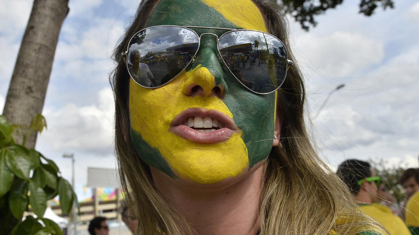 Brasile - Germania, i tifosi