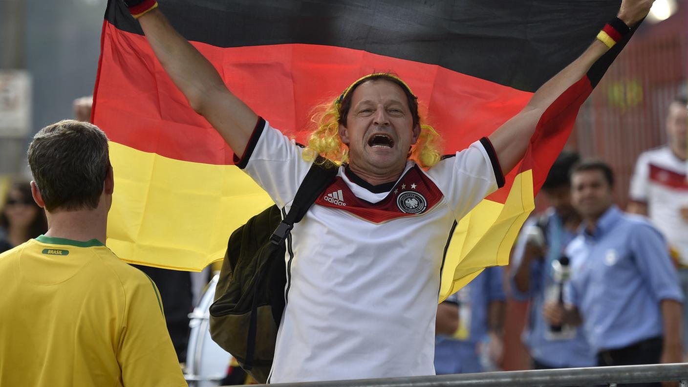 Brasile - Germania, i tifosi