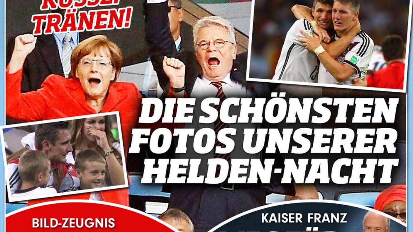 Festa, baci e lacrime per Angela Merkel