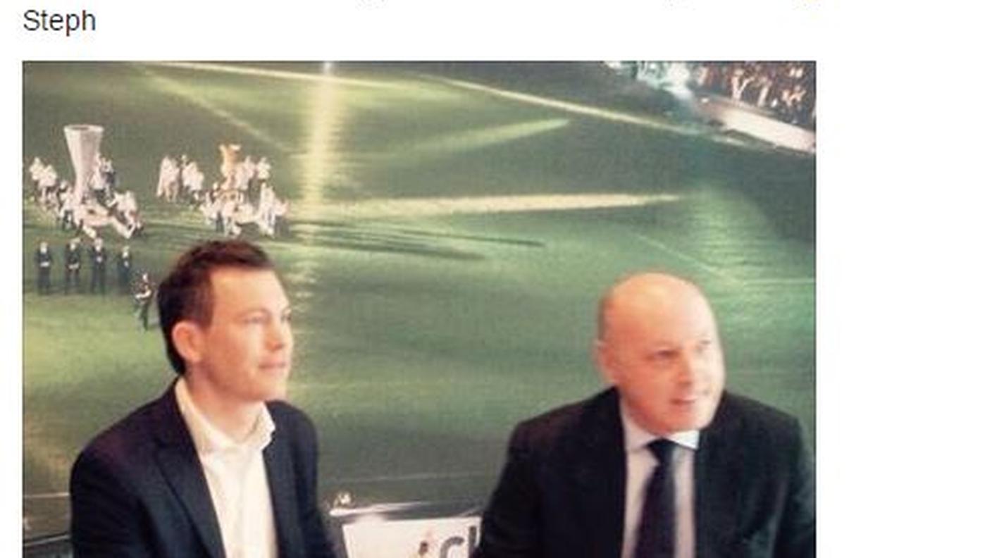 Il post di Facebook di Lichtsteiner
