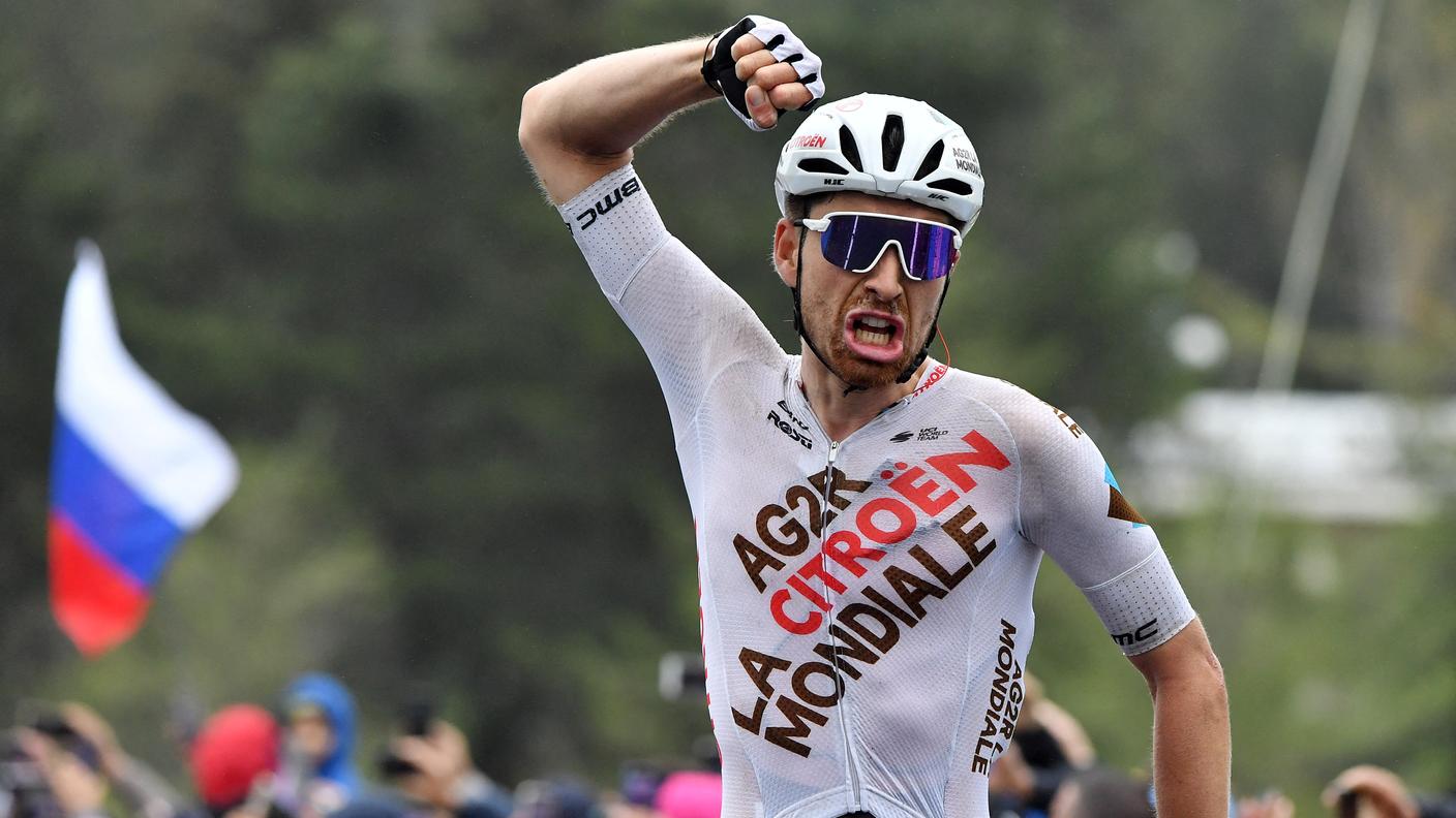La prima vittoria in un Grande Giro