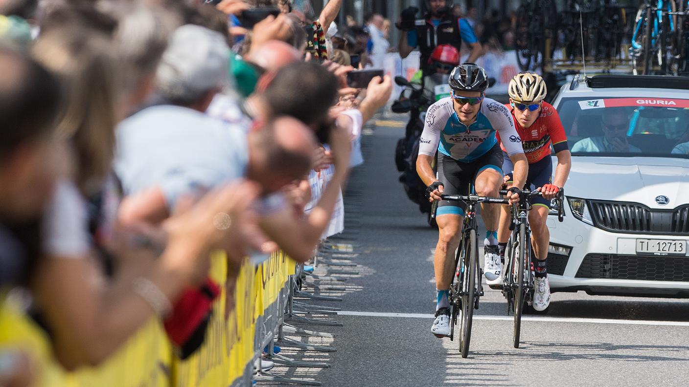 Un momento della corsa