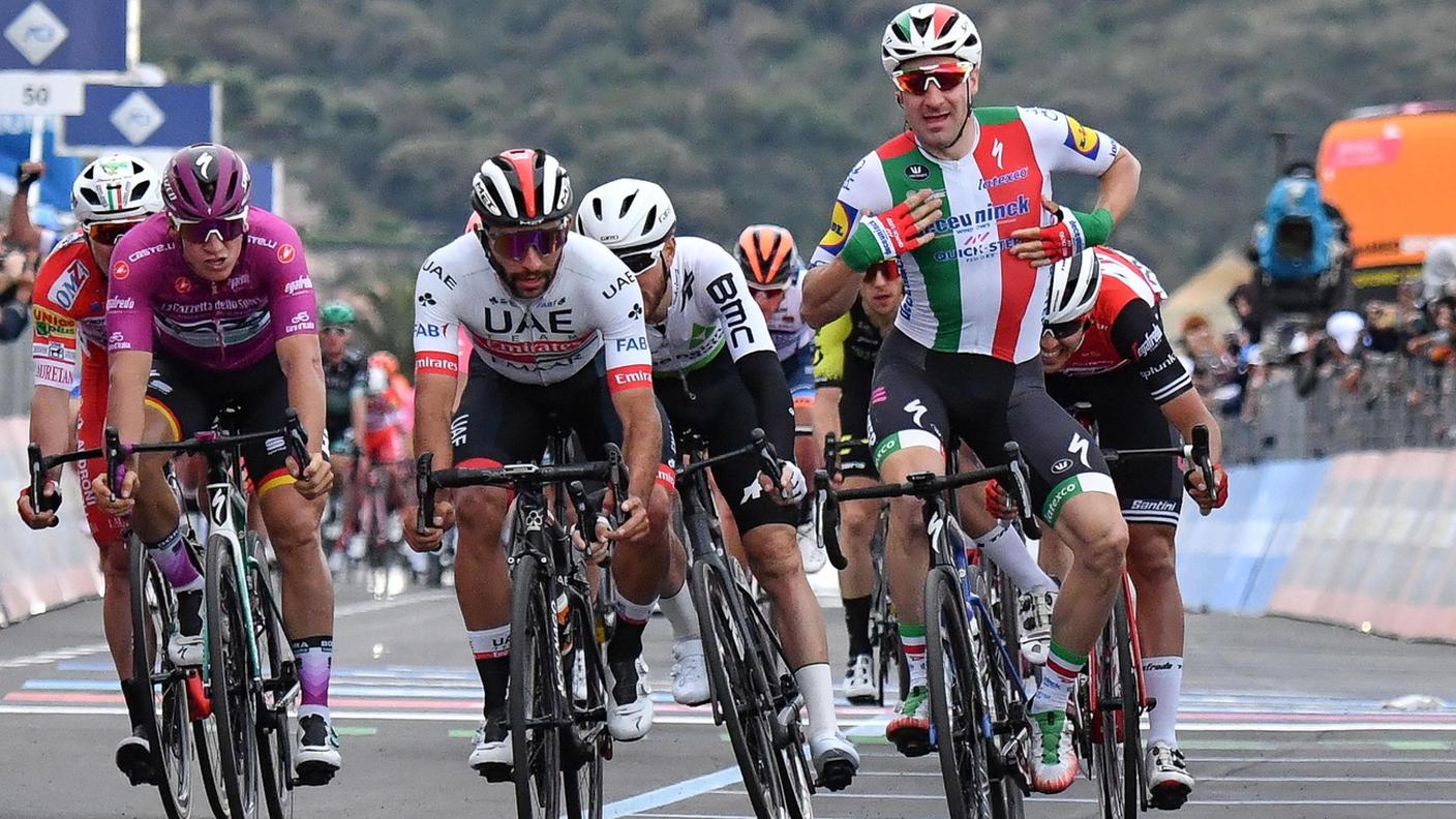 Lo sprint incriminato