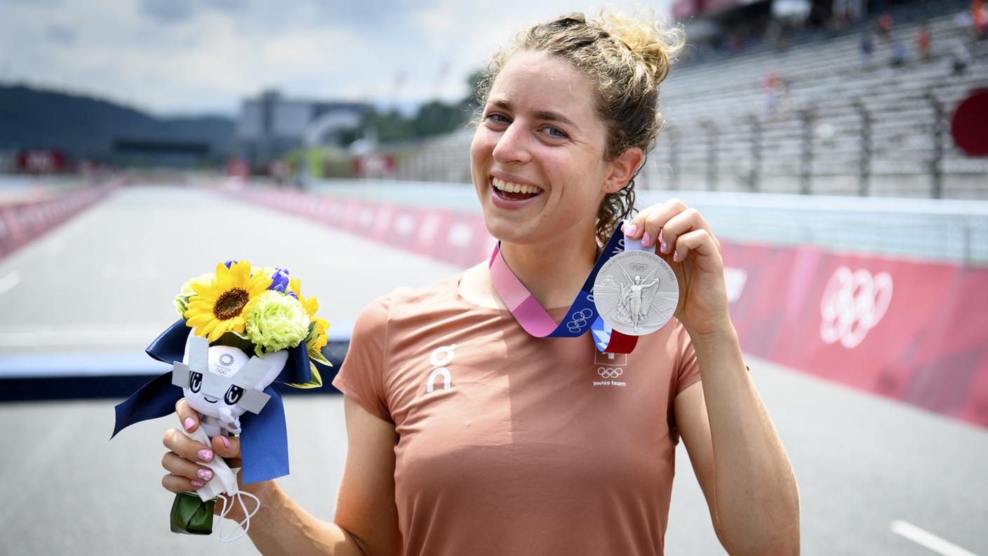 La felicità della 29enne
