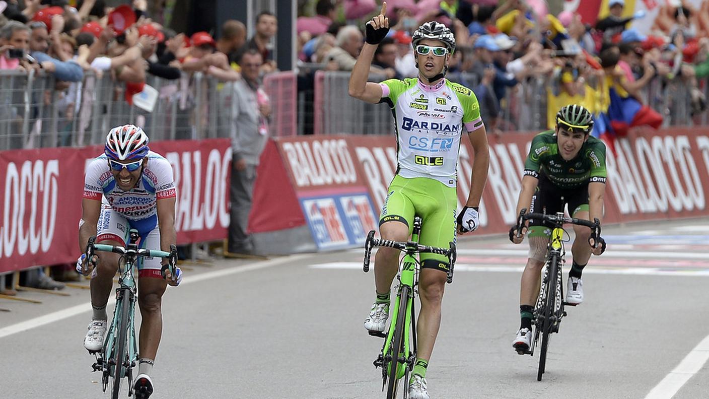 Beffati i compagni di fuga e gli sprinter