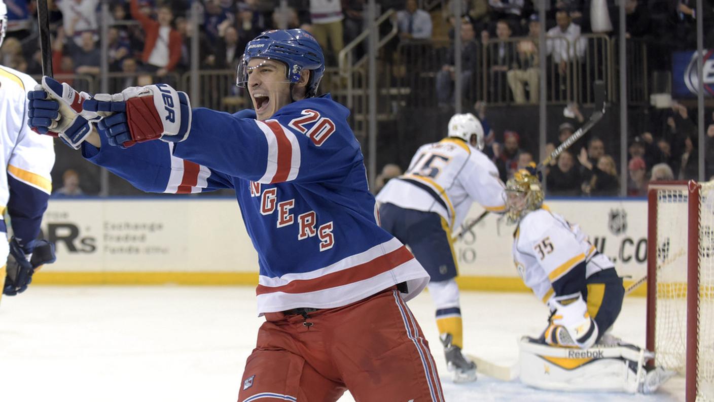 Kreider festeggia il momentaneo 2-0