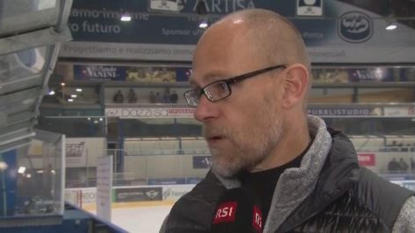 Il coach biancoblù Hans Kossmann