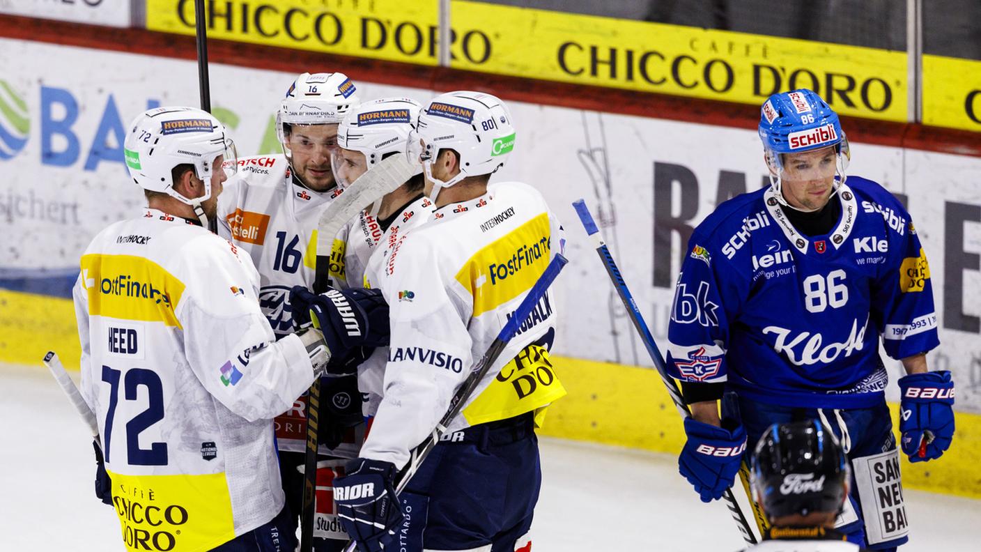 Biancoblù corsari all Swiss Arena