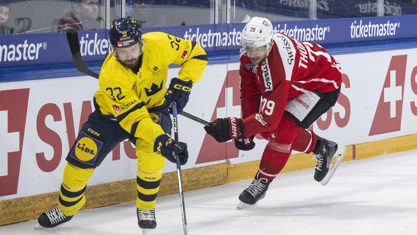Thürkauf in lotta con Bengtsson
