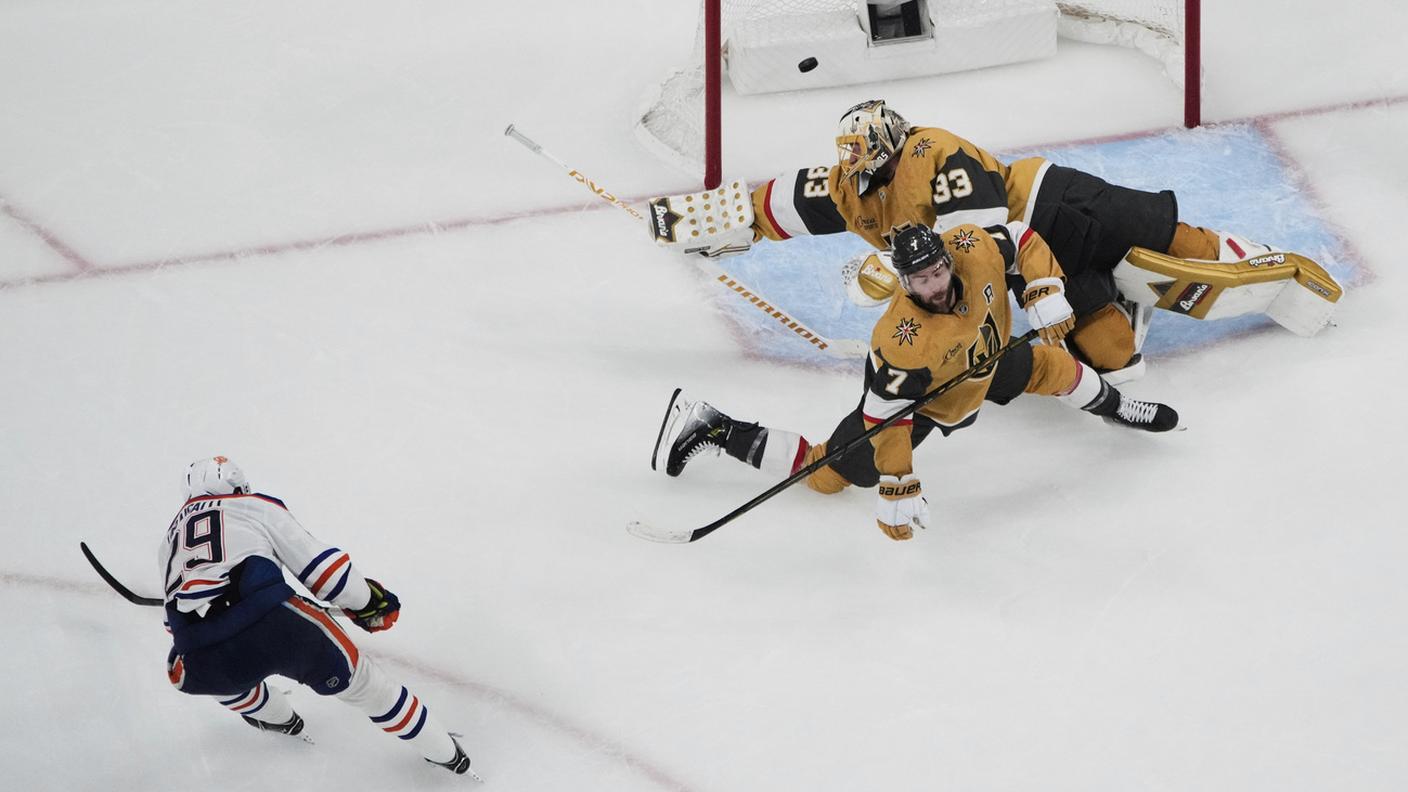 La rete decisiva all'overtime di Draisaitl