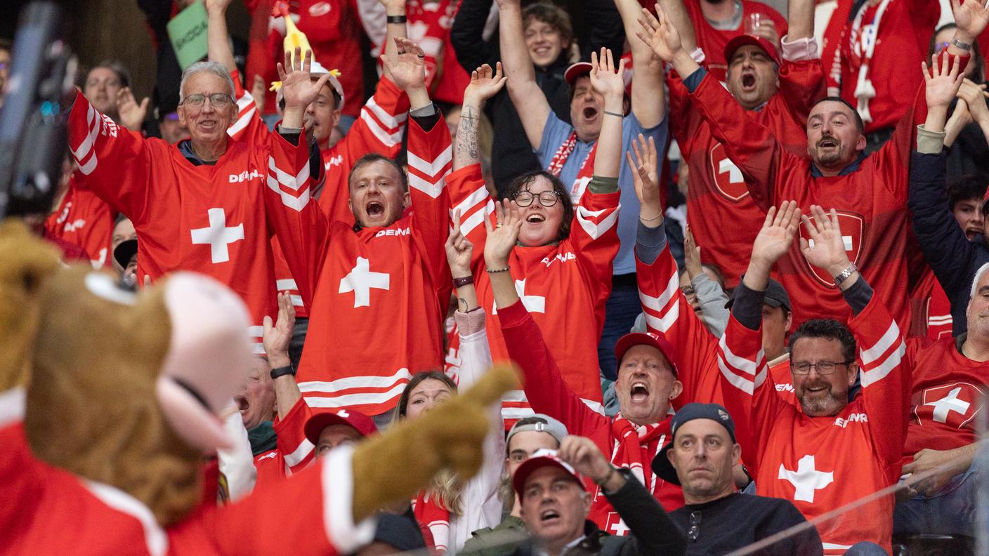 Alla Swiss Life Arena c'è sempre una splendida atmosfera