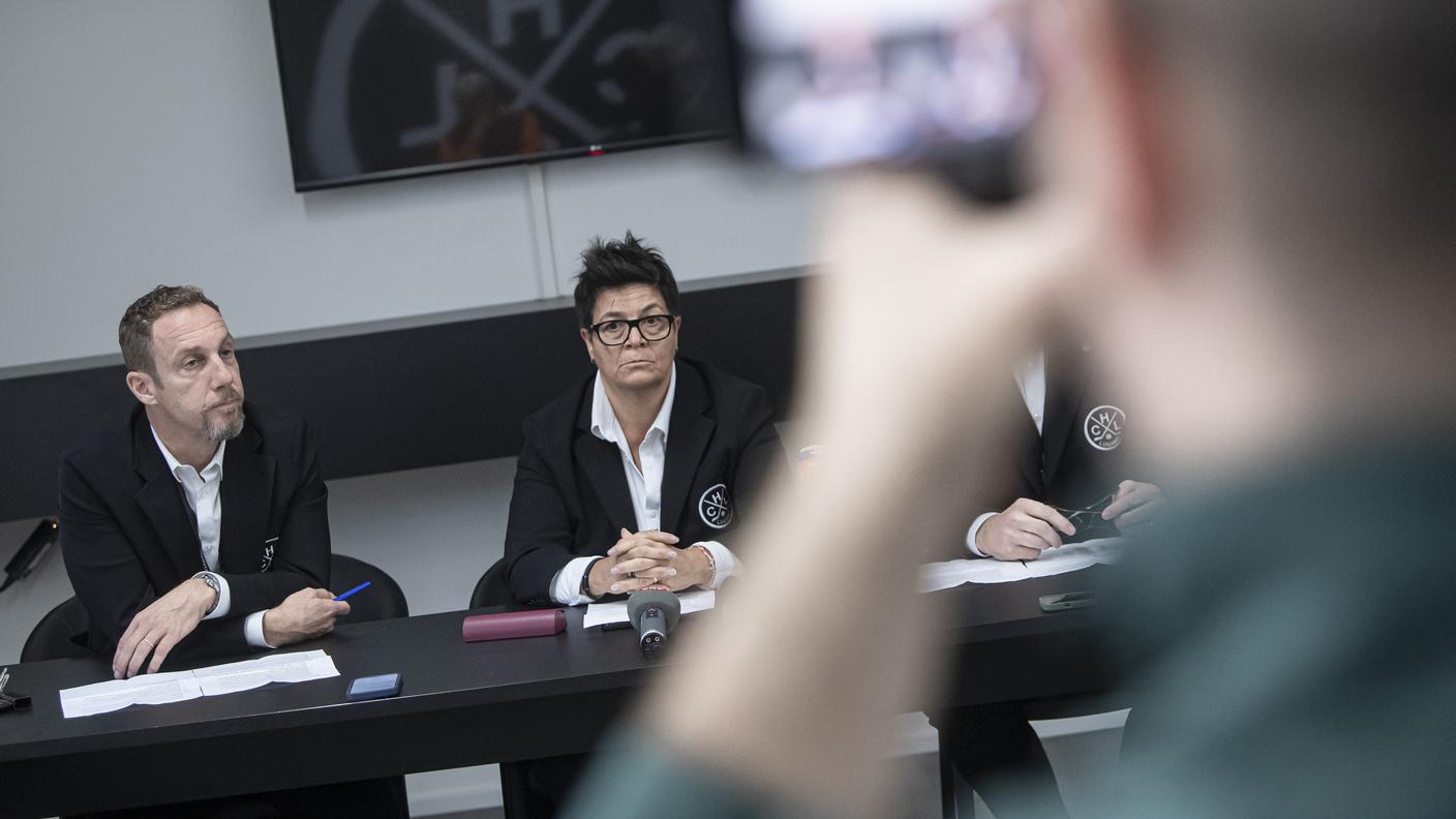Il presidente Vicky Mantegazza e il CEO Marco Werder