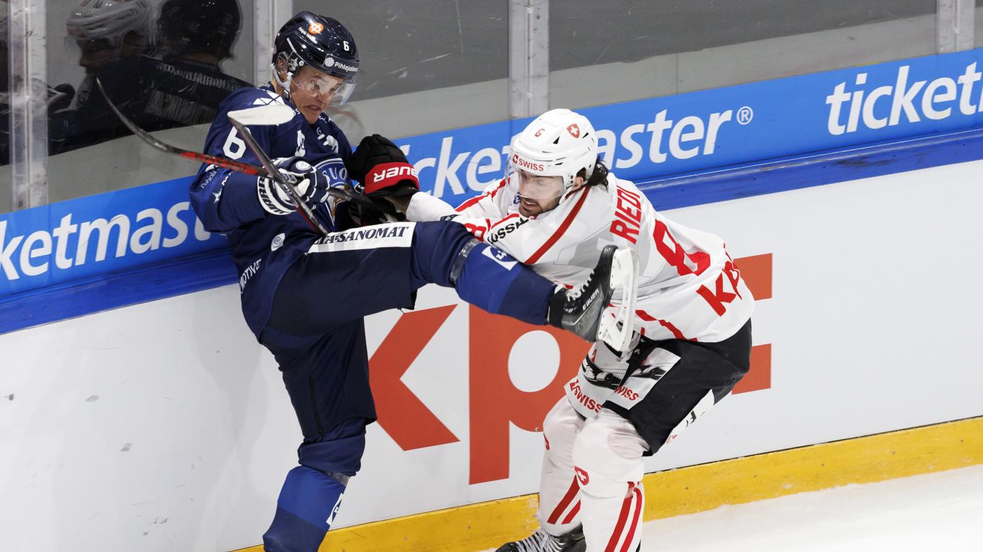 Contro Riedi ai recenti Swiss Hockey Games