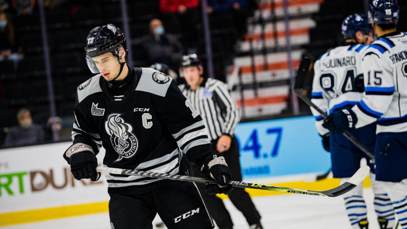 Con la maglia dei Gatineau Olympiques