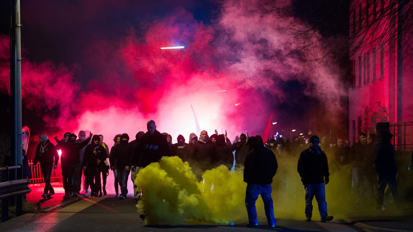 I tifosi del Lugano raggiungono la Valascia