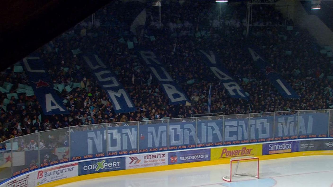 La coreografia delle Curva Sud