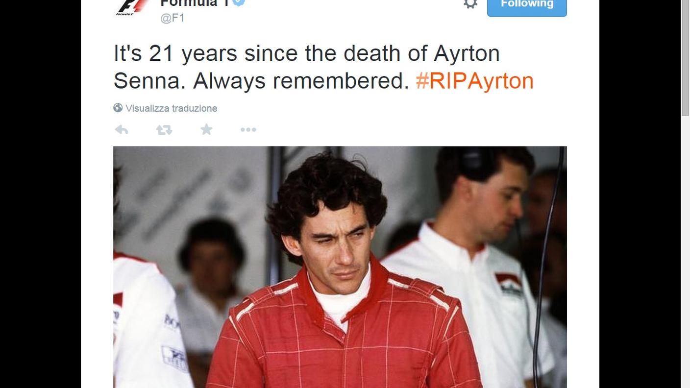 L'omaggio della F1