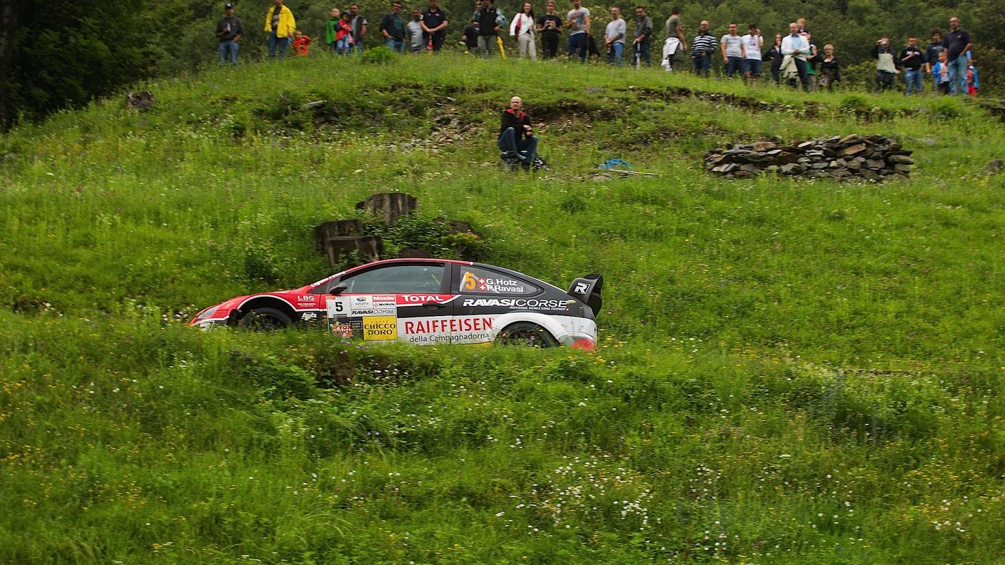 La Ford Focus WRC di Hotz-Ravasi al Rally del Ticino 2014