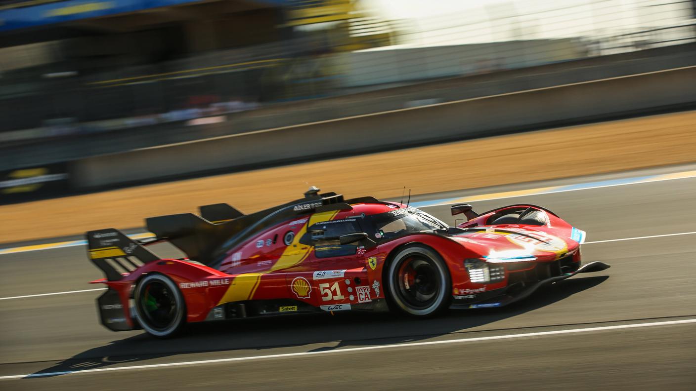 La Ferrari 499P iscritta alla categoria prototipi