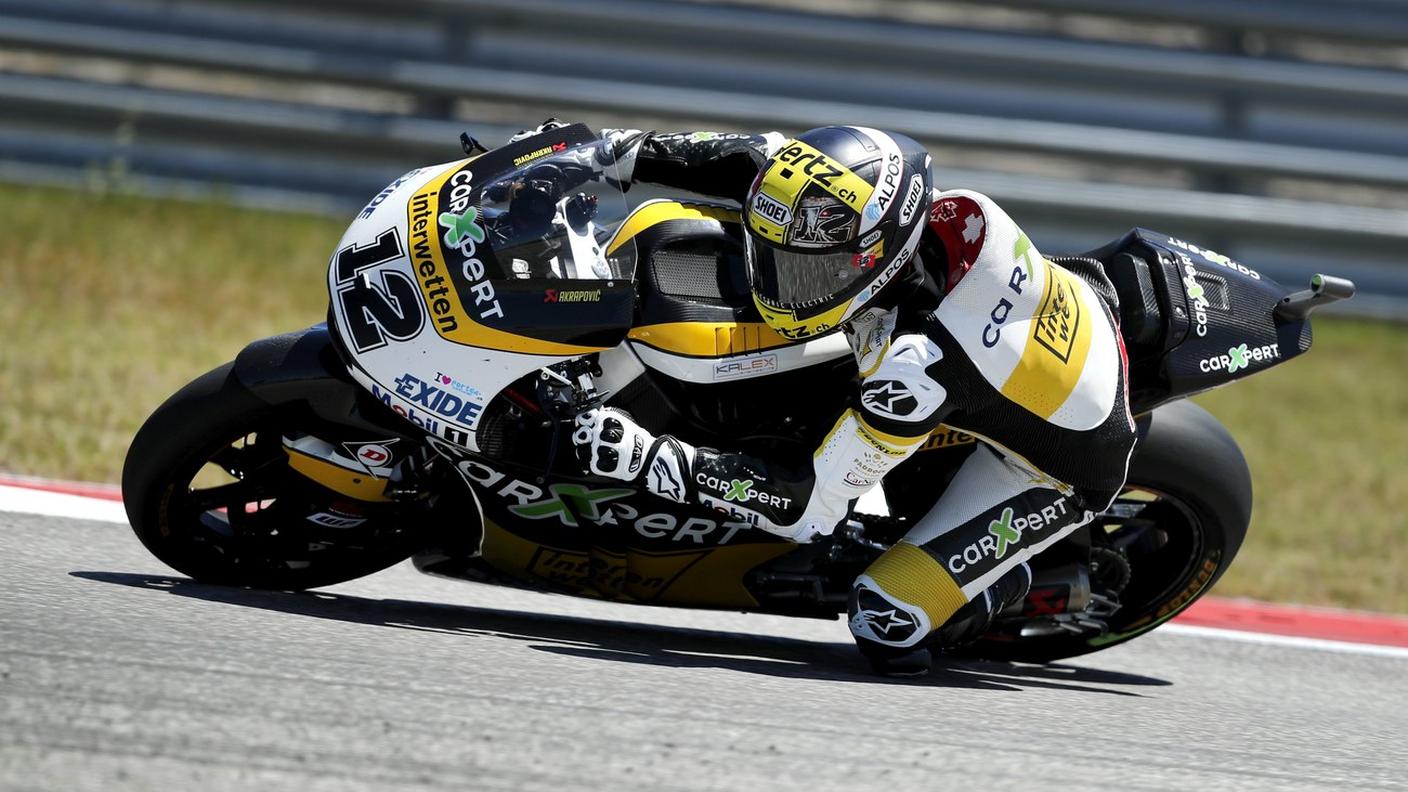 Il corridore elvetico sul circuito texano
