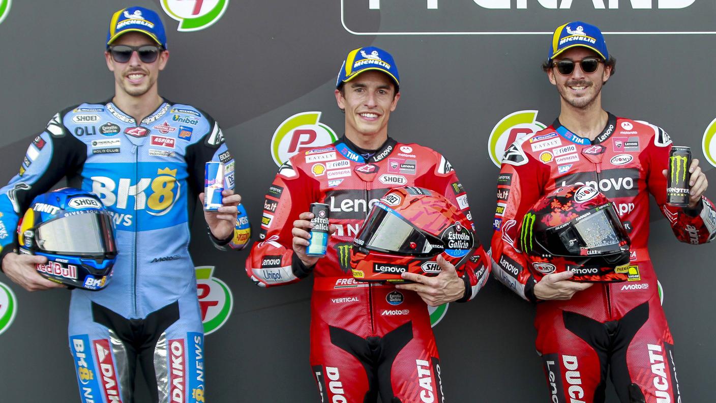 La prima fila del GP della Thailandia