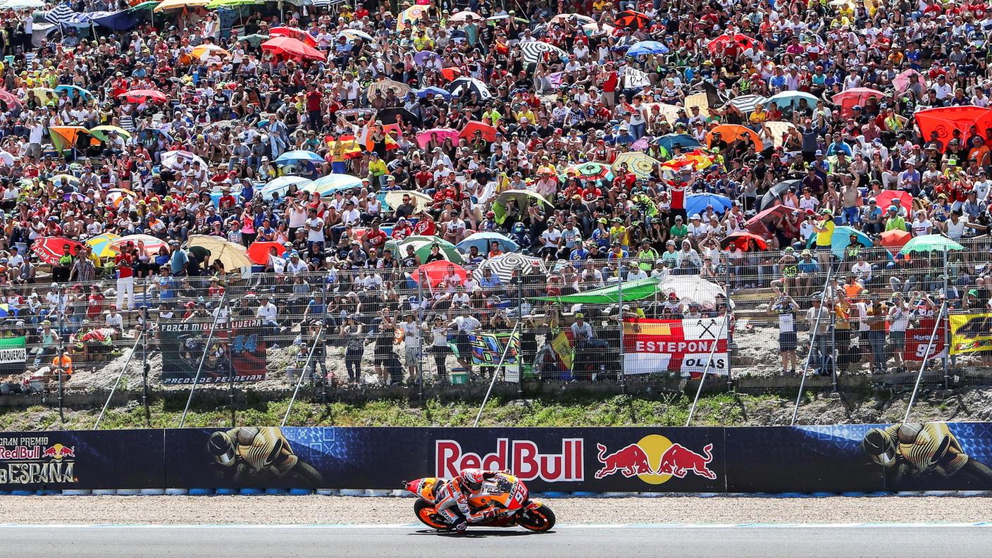 Marc Marquez sul circuito di casa