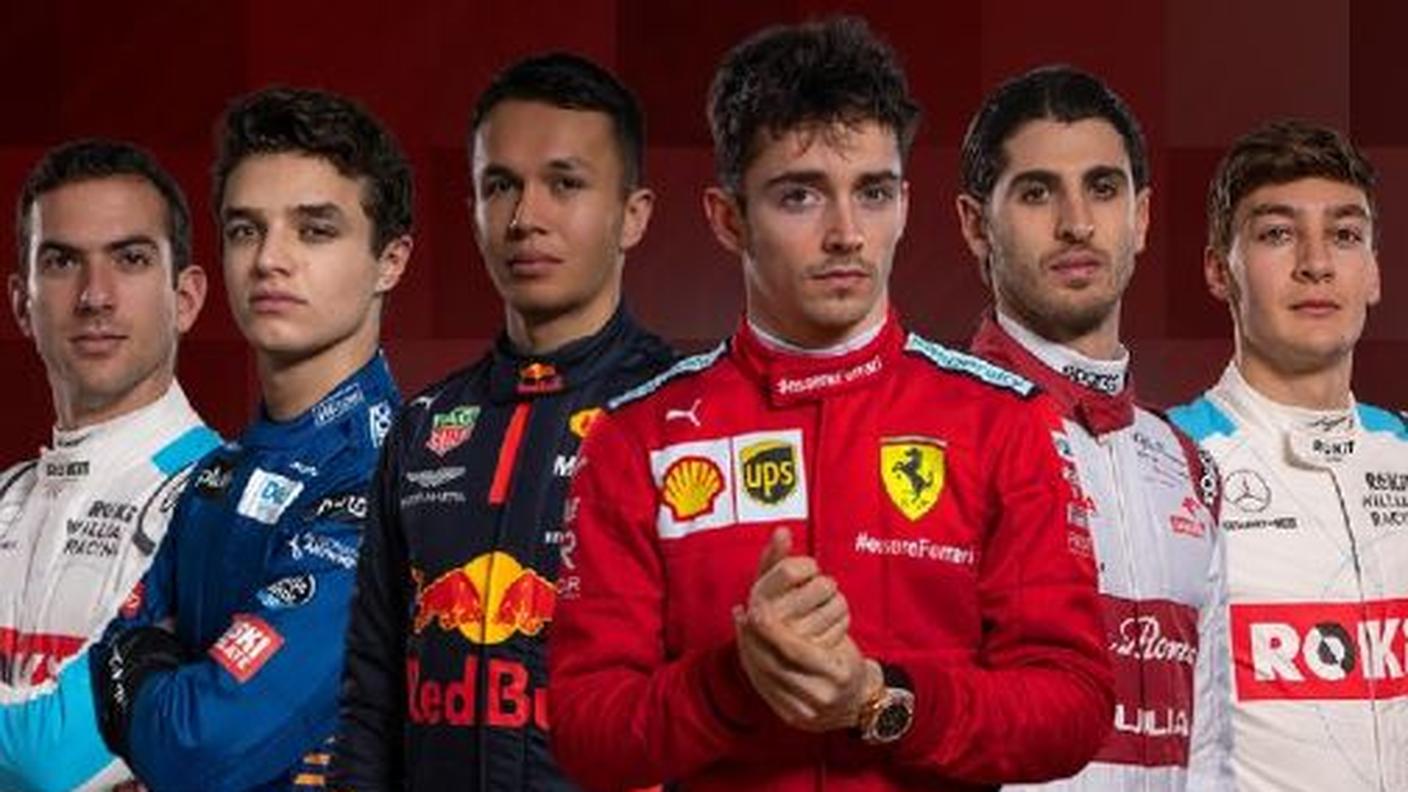 I piloti di Formula 1 in gara