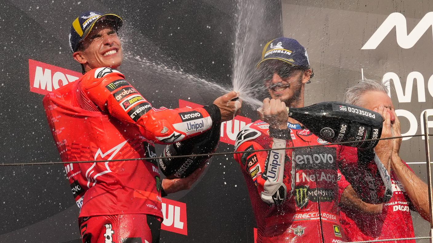 Reduci dai festeggiamenti a Motegi
