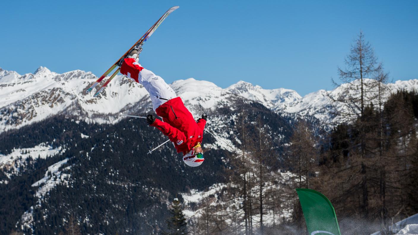 In allenamento lo scorso inverno ad Airolo