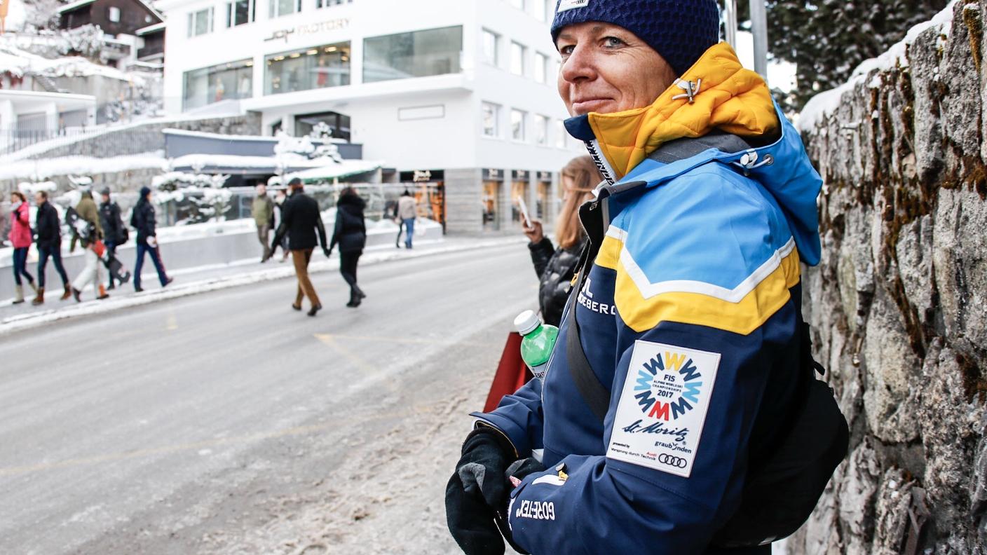I volontari colorano già St.Moritz