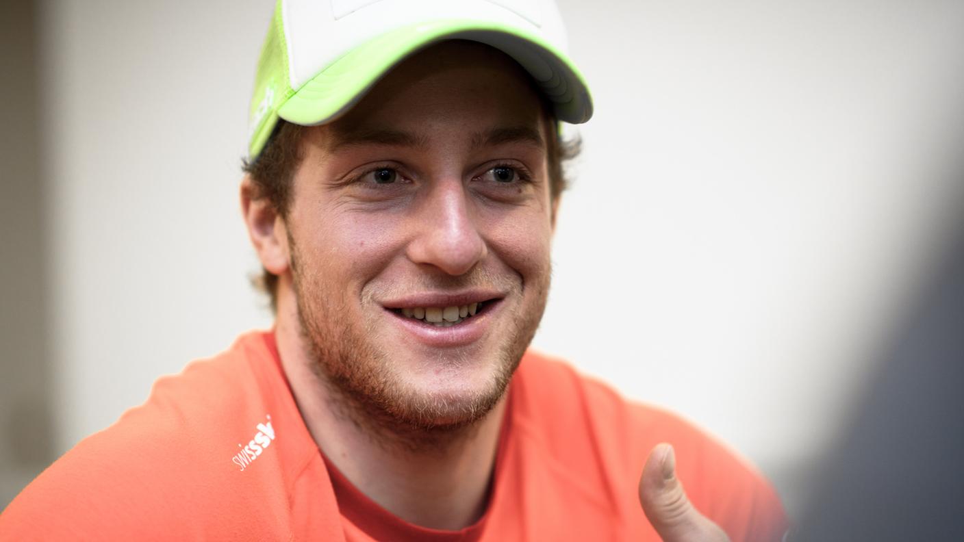 Justin Murisier ha ritrovato il sorriso in vista della sua gara preferita